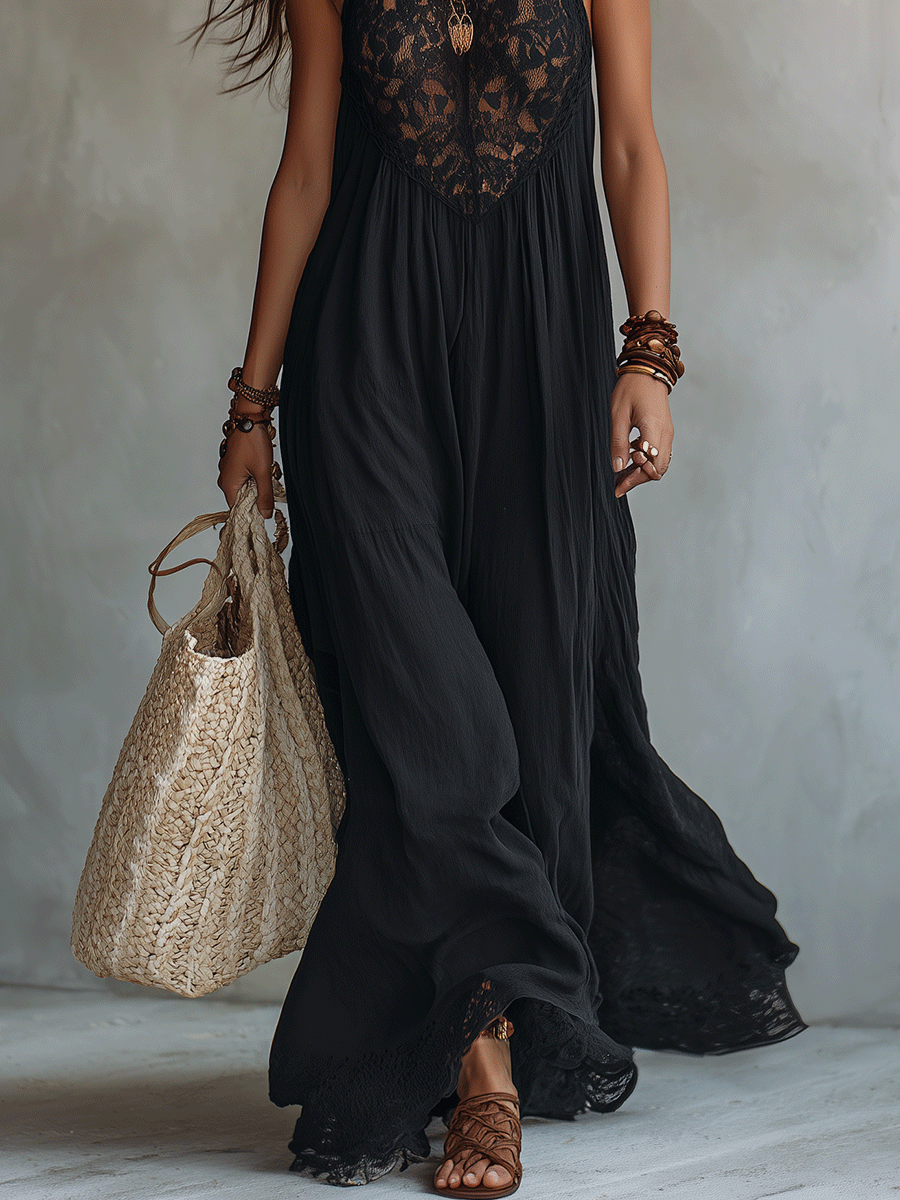 Isabella – vestido largo elegante sin mangas