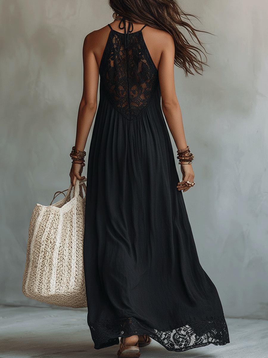 Isabella – vestido largo elegante sin mangas