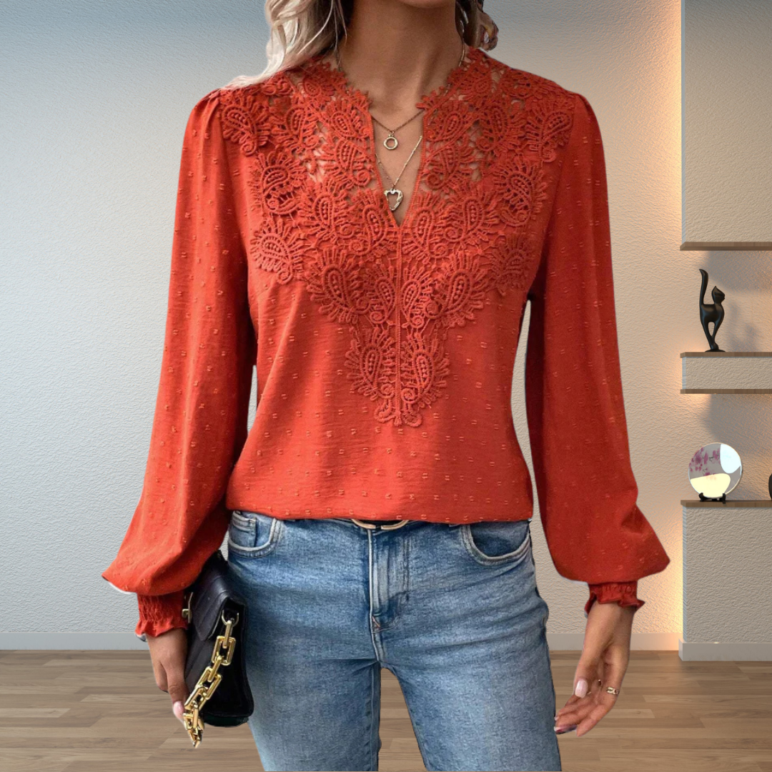 Sandra – blusa ligera y elegante