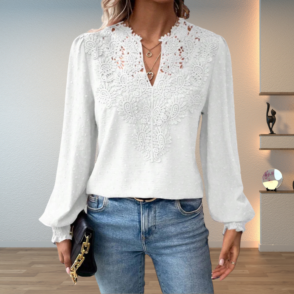 Sandra – blusa ligera y elegante