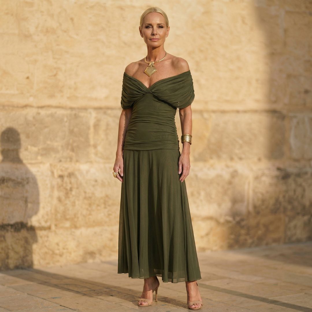 Giovanna – vestido elegante fluido