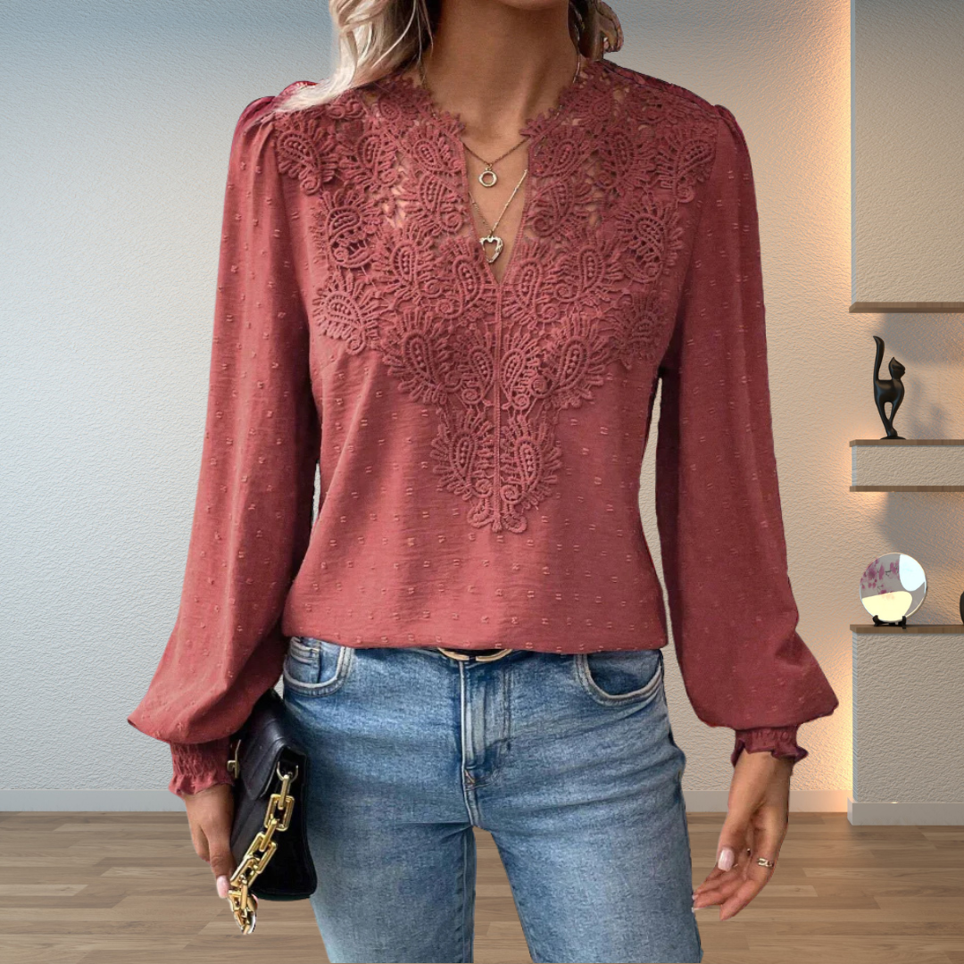 Sandra – blusa ligera y elegante