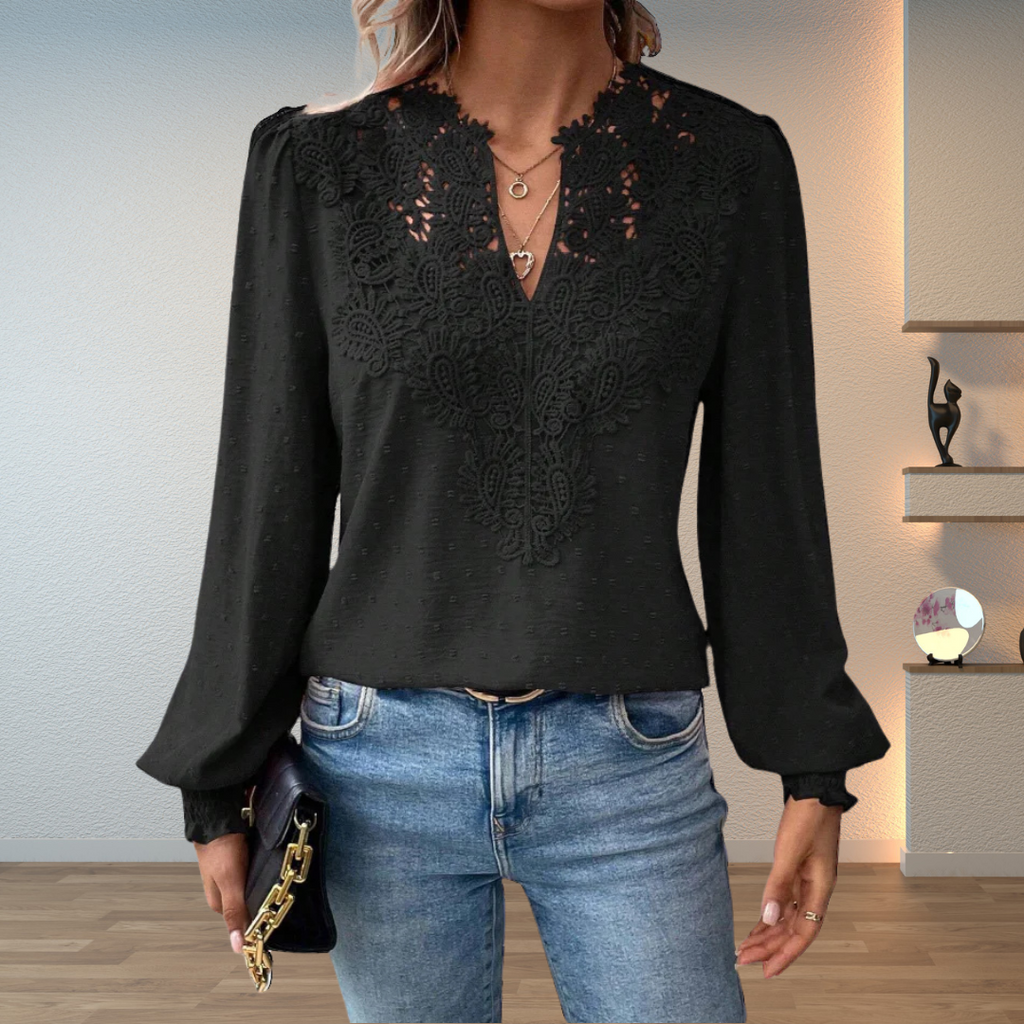Sandra – blusa ligera y elegante