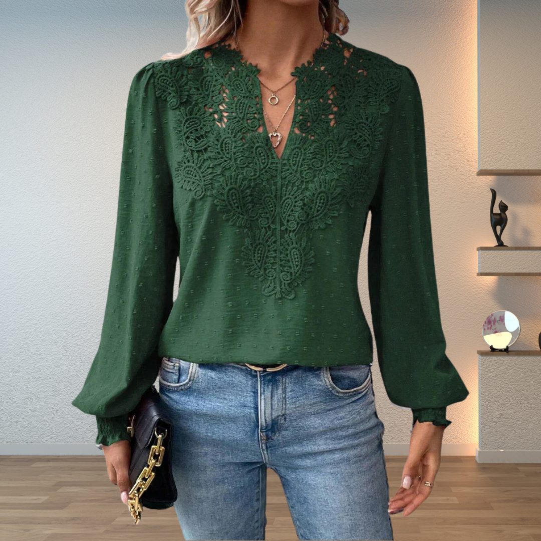 Sandra – blusa ligera y elegante