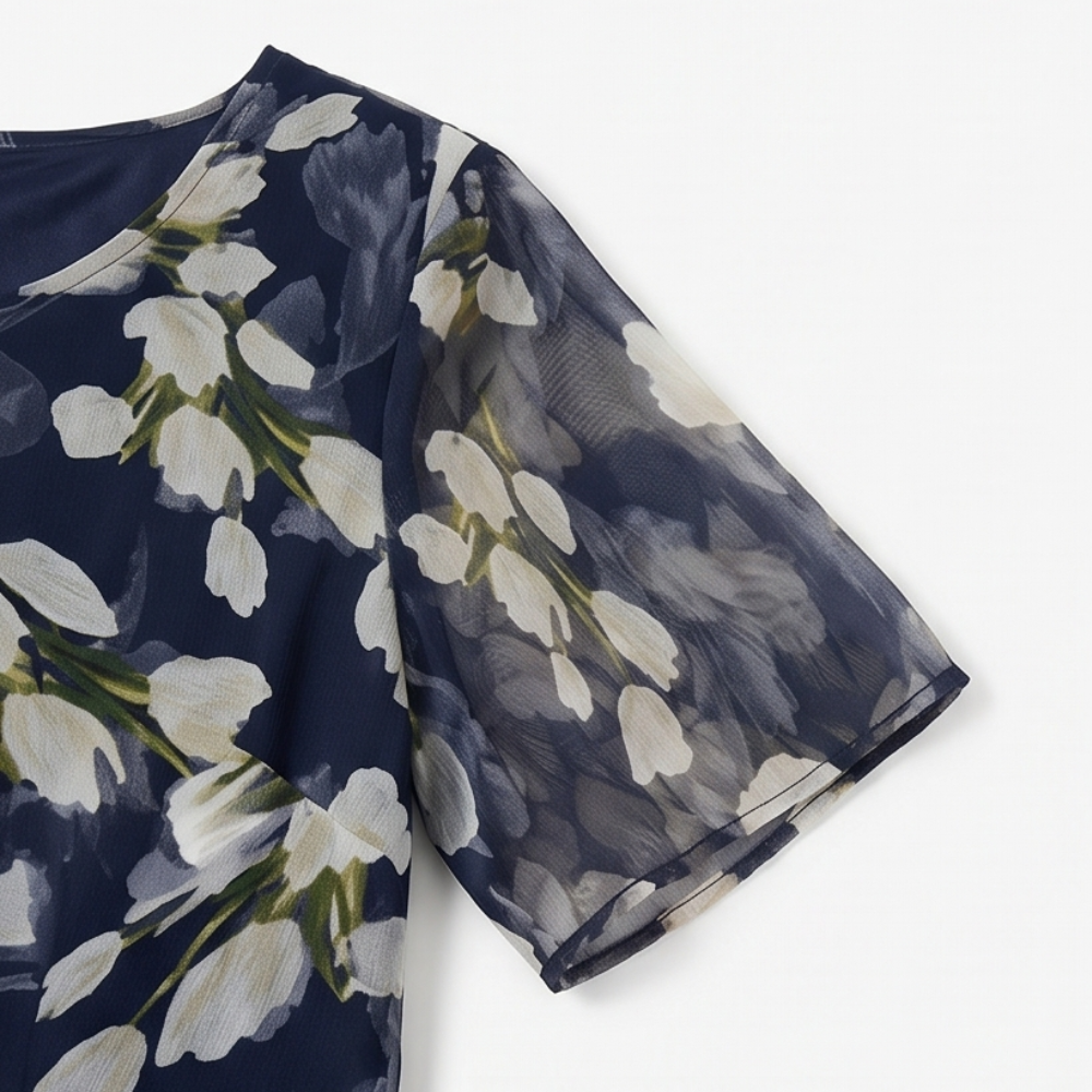 Fiorenza – vestido midi de flores elegante