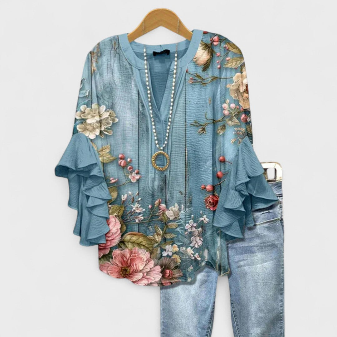 Iris – blusa ligera de día