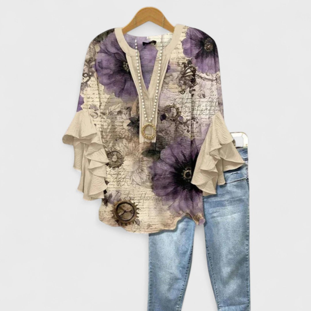 Iris – blusa ligera de día
