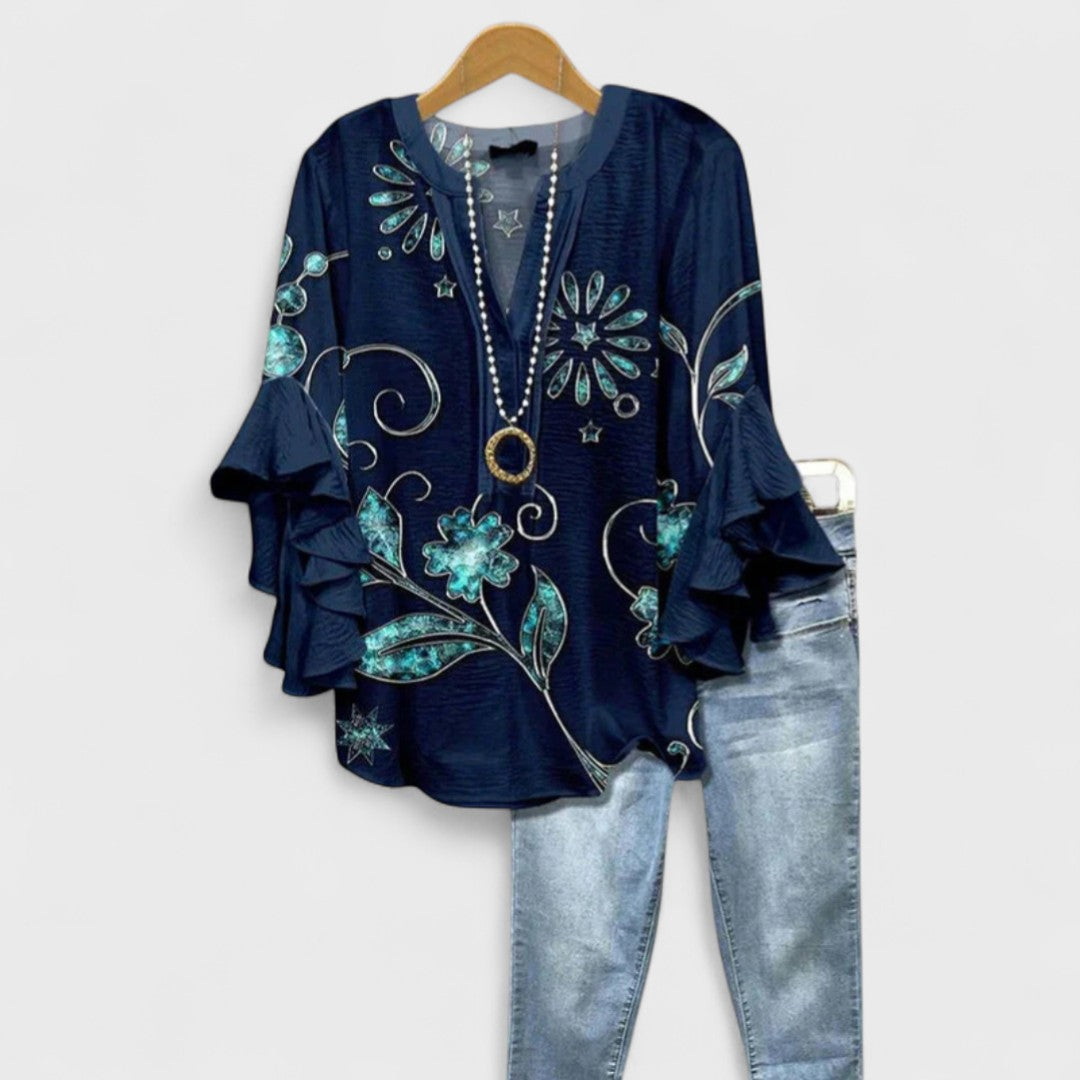 Iris – blusa ligera de día