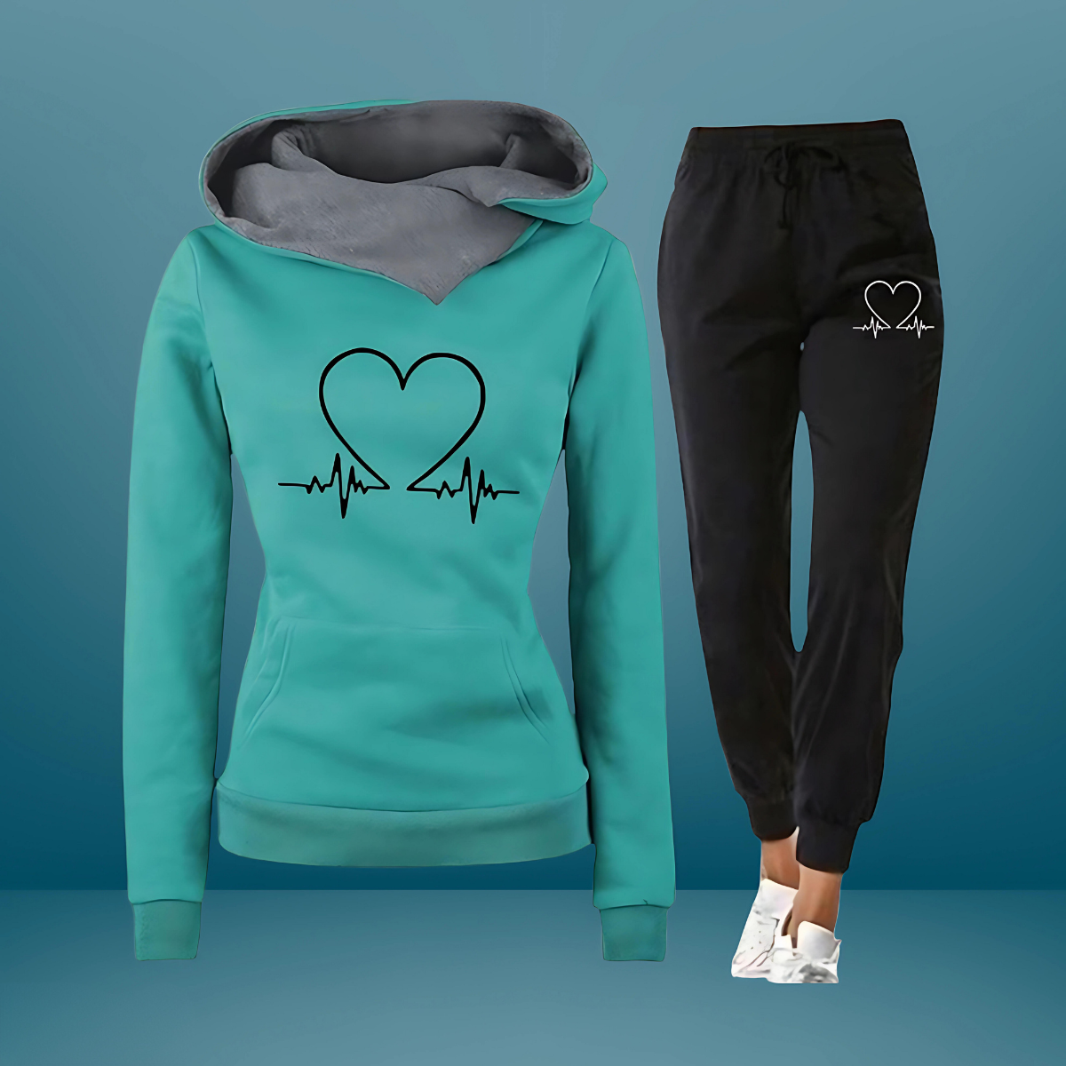 Lola – chándal de dos piezas con corazón
