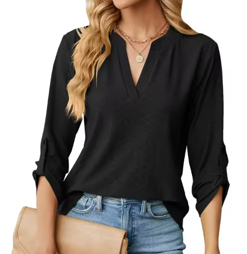 Ofelia – blusa cómoda con botones