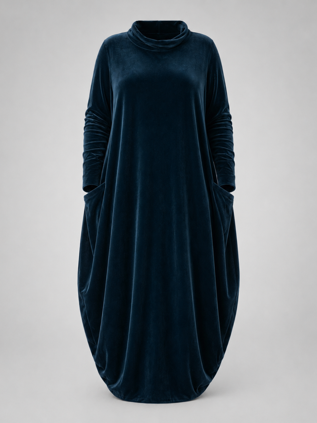 Elena – vestido maxi de terciopelo