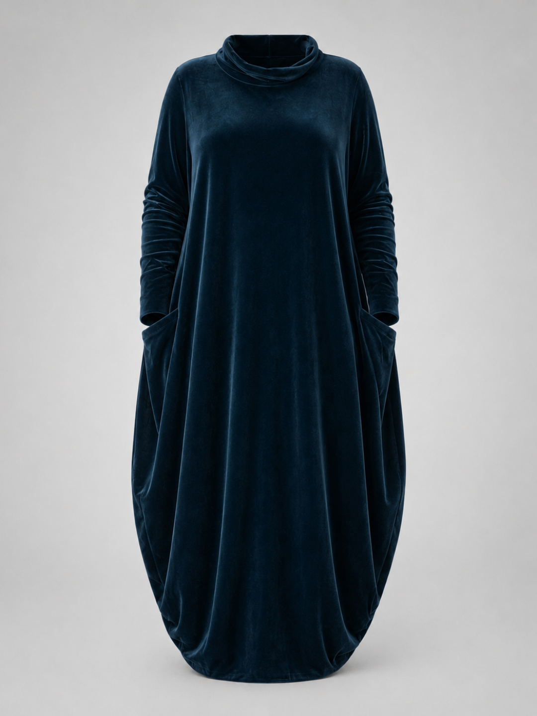 Elena – vestido maxi de terciopelo