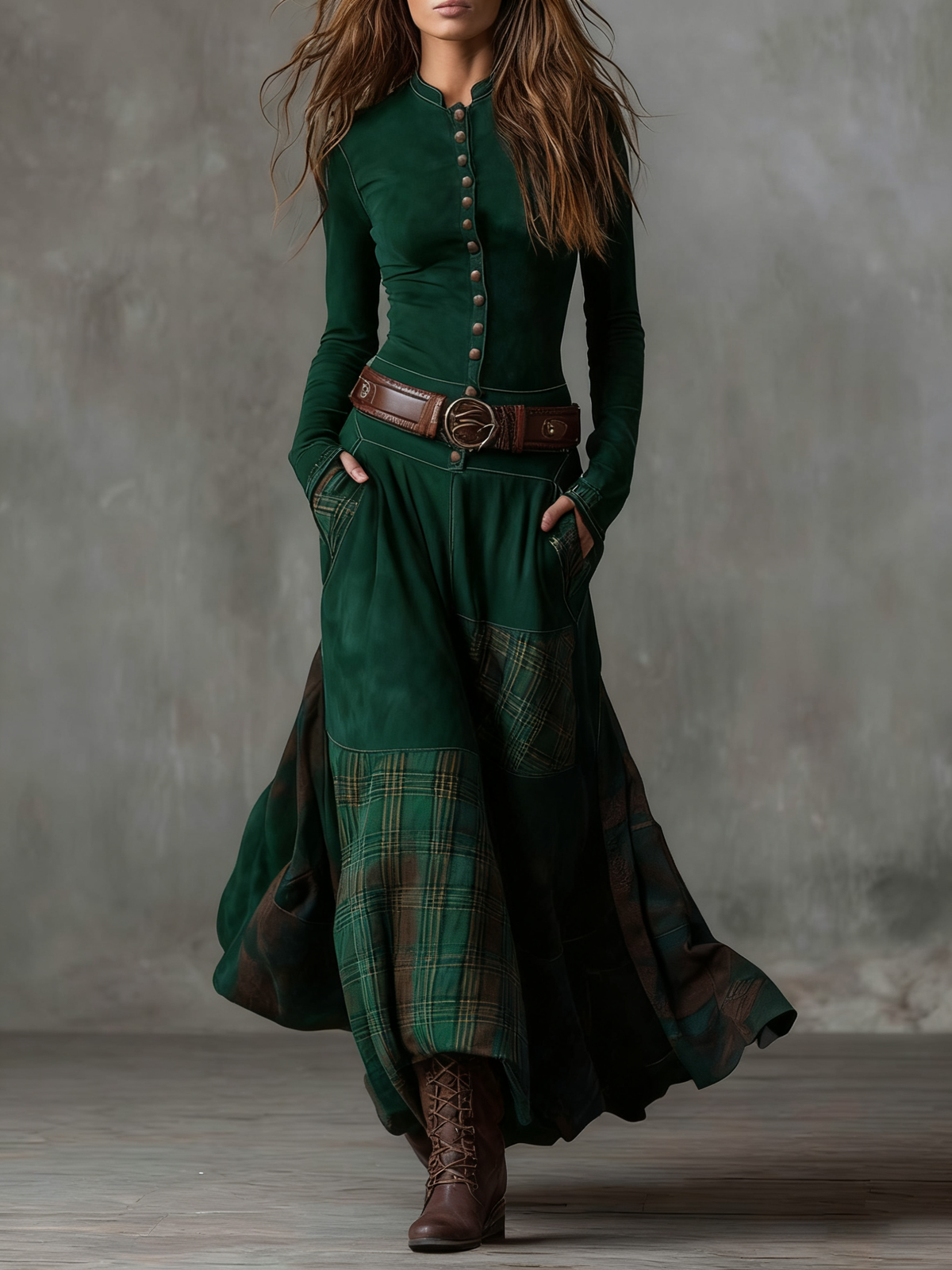 Paola – vestido maxi refinado