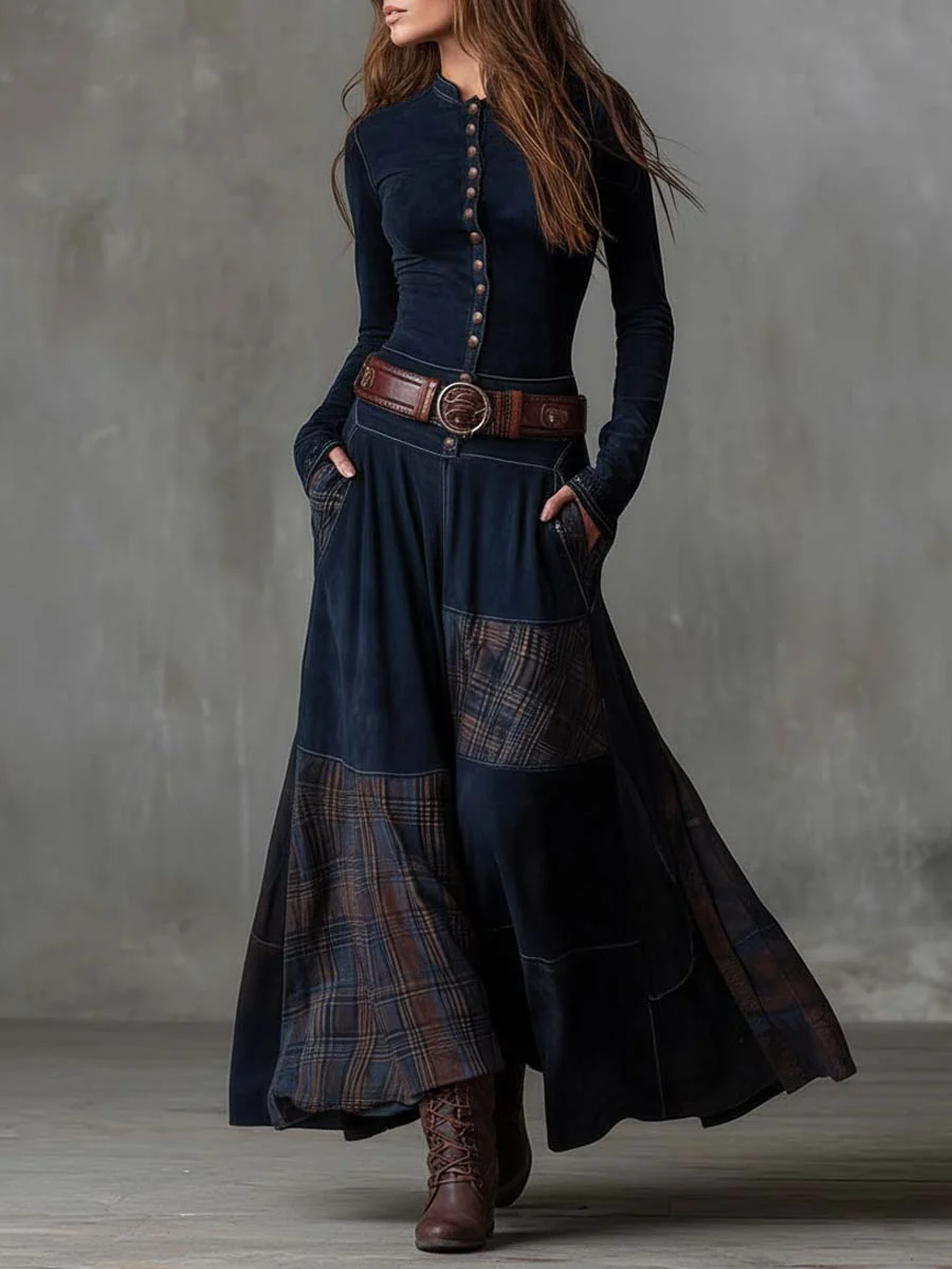 Paola – vestido maxi refinado