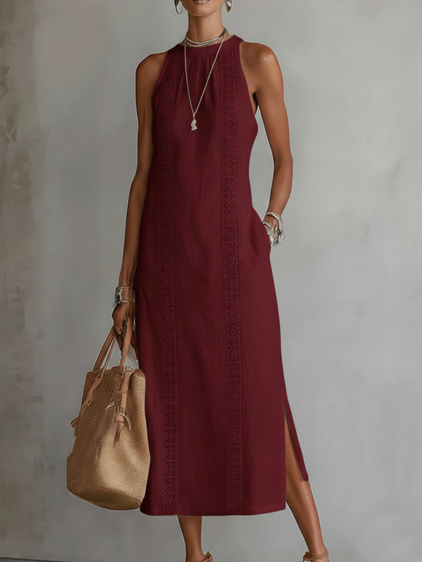 Alessandra – vestido midi elegante